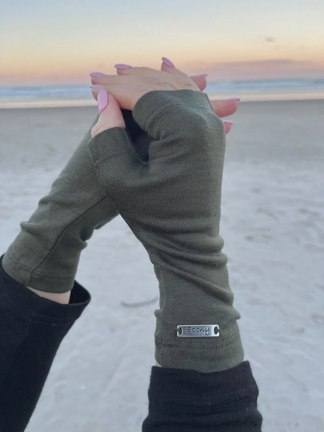 Merino Fingerless Gloves