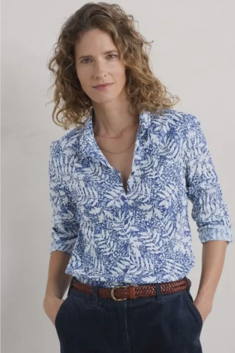 Frosted Leaves Larissa Shirt