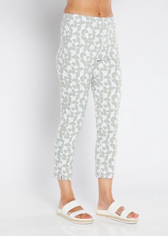 Easy 7/8 Printed Pant Deco