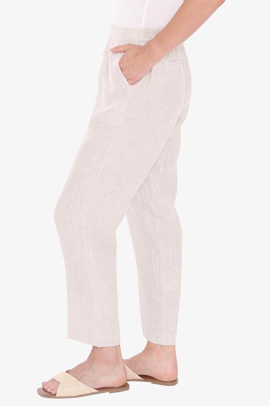 7/8 Core Pant Natural Flax