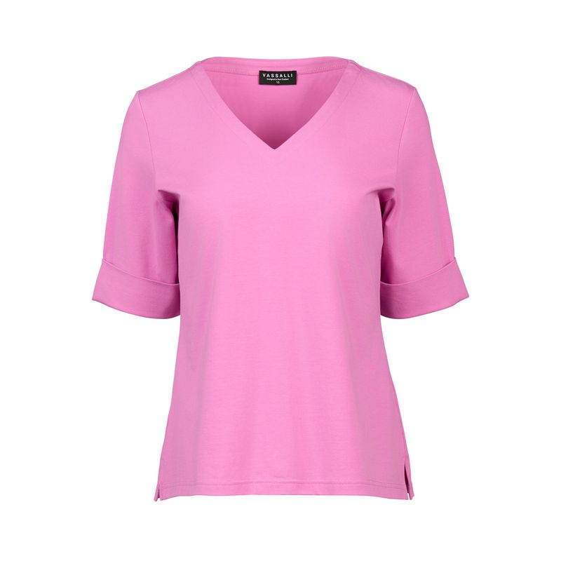 V Neck Top Orchid