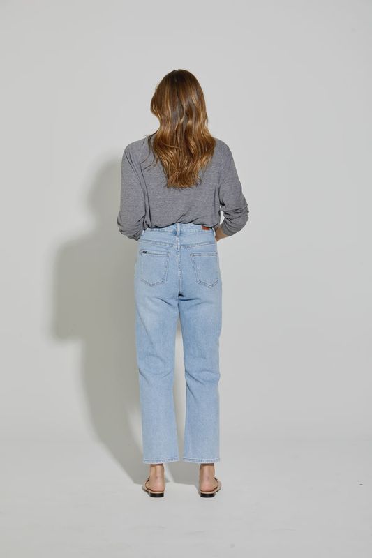 Combe Straight Leg Ankle Grazer Jeans