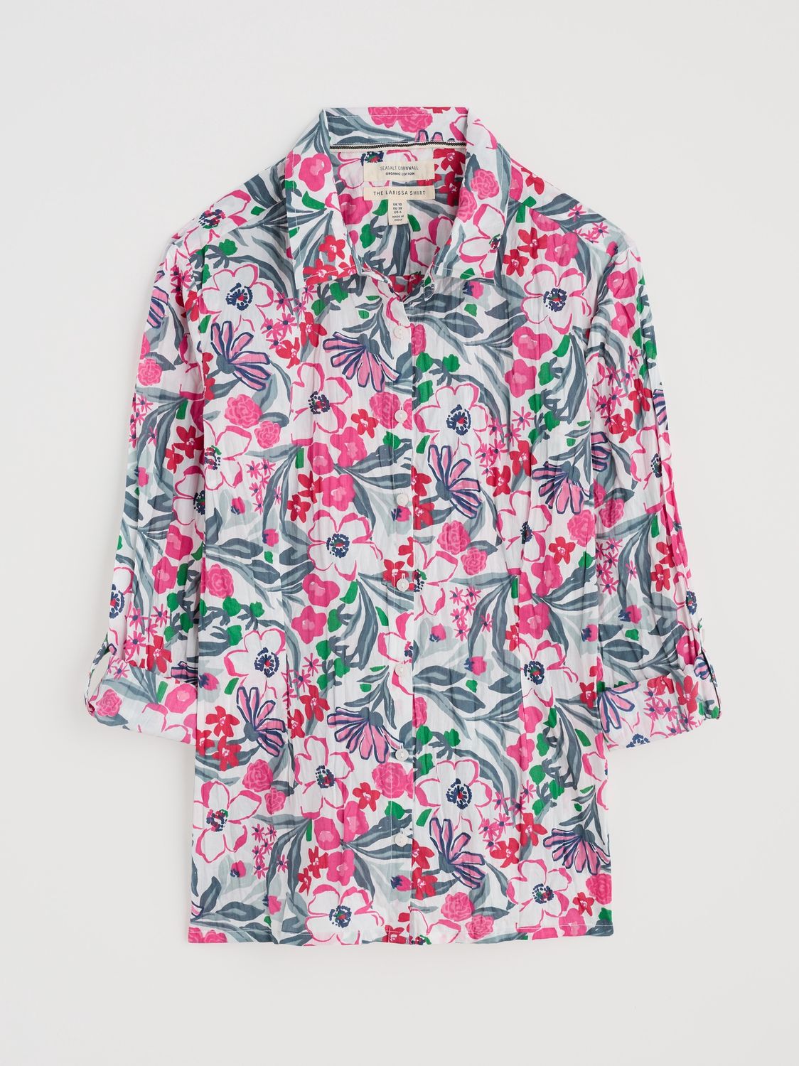 Larissa Shirt Garden Flowers Tulip