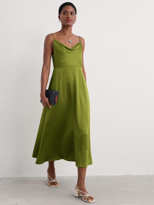 Housel Bay Dress - Dark Citron
