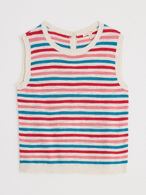 Knavock Vest Mini Cornish Pink Sky Mix