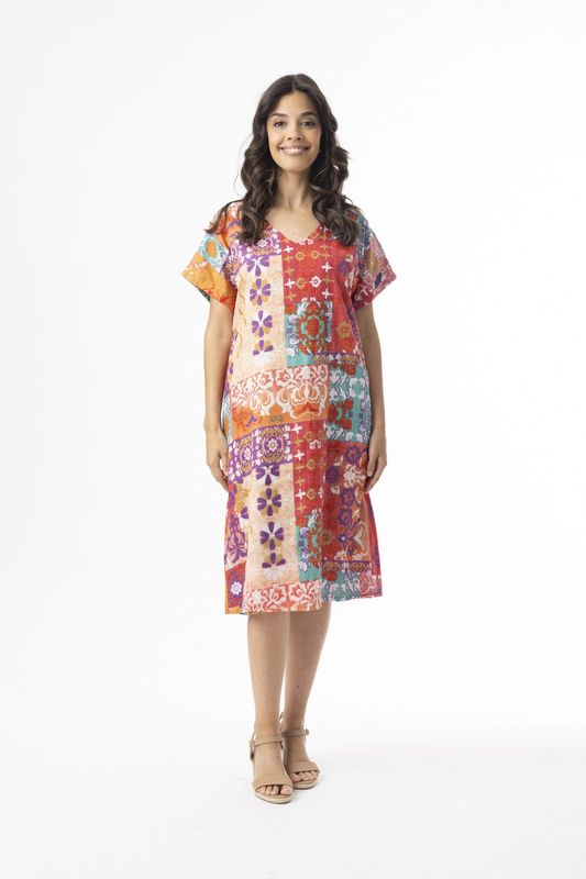 Araya S/S Reversible Dress