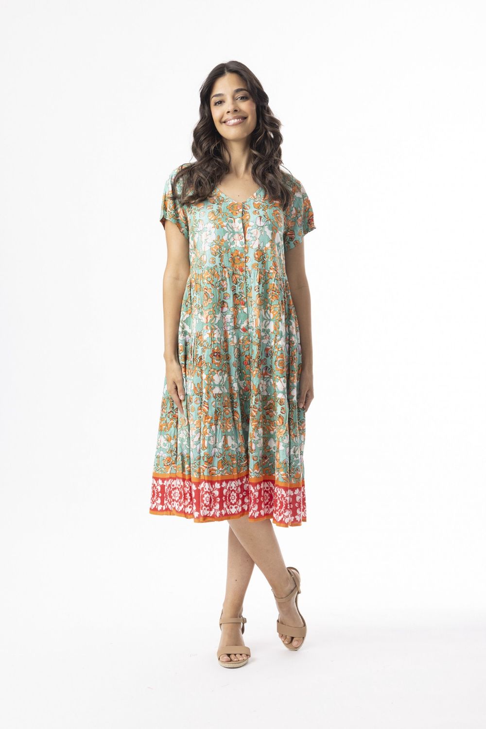 Araya S/S  Layers Dress