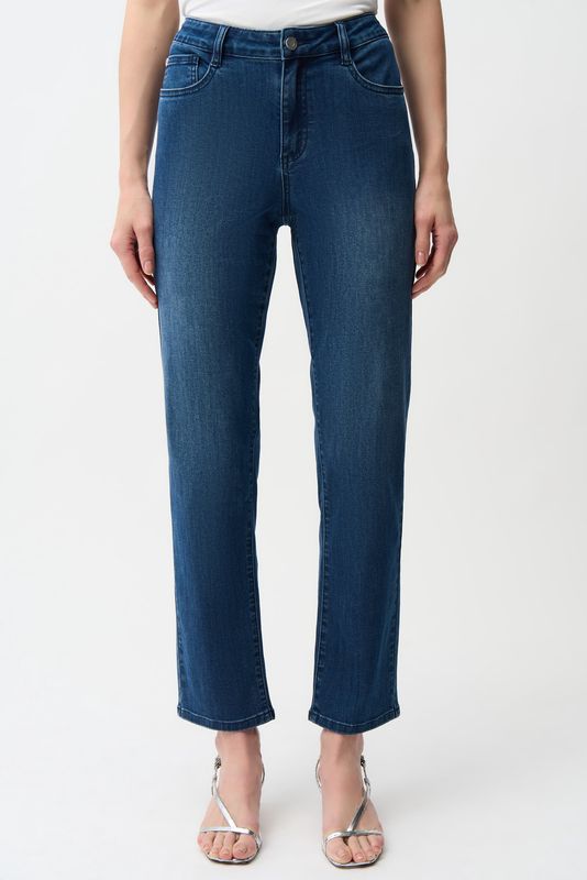 Gia Classic Slim Fit Jeans Denim Med Blue
