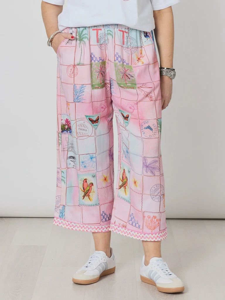 Capri Pastel Print Pant