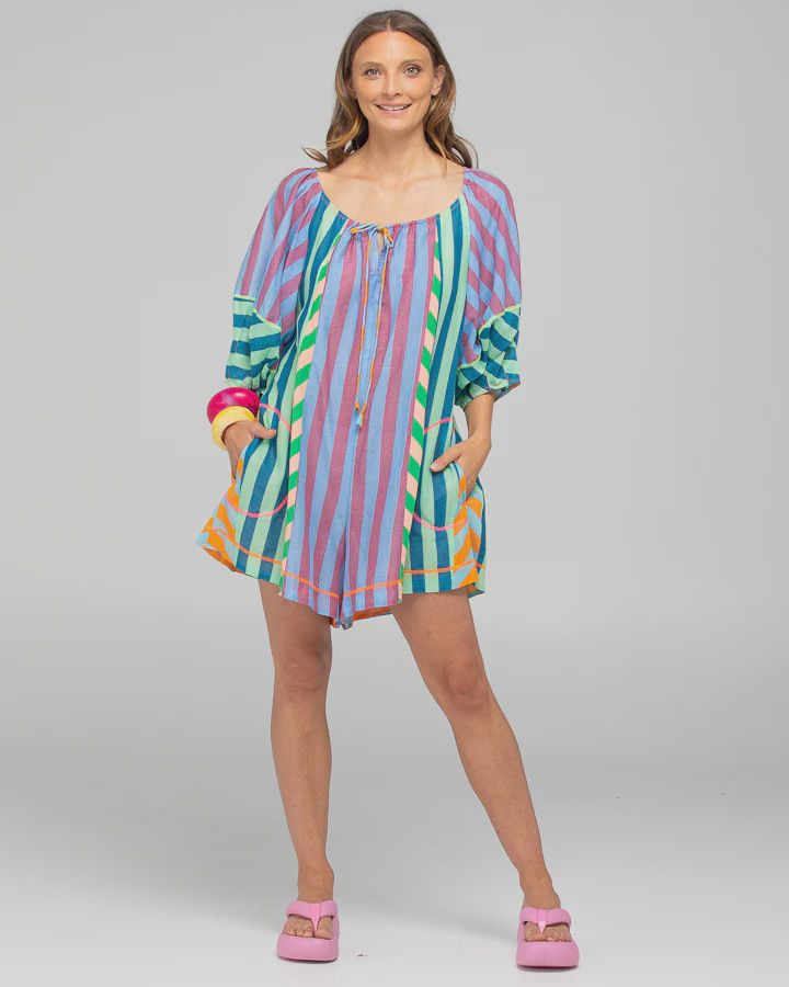 Lucia Playsuit - Capri Spliced