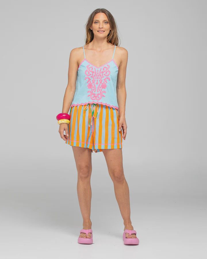 Colada Short -Capri Tangerine