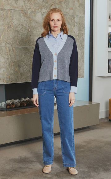 Kingsland Colourblock Cardigan