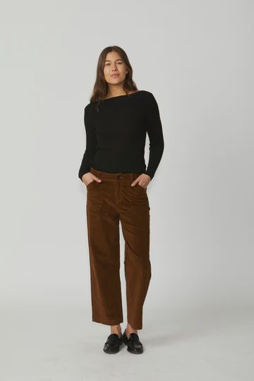 Penrith Cord Spice Wide Leg Jean