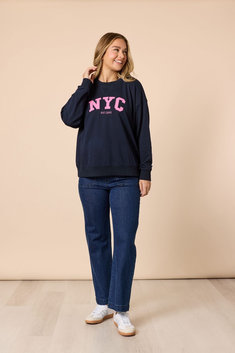 NYC Sweatshirt Navy