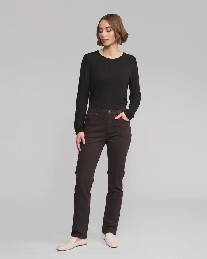 Column Pant Chocolate