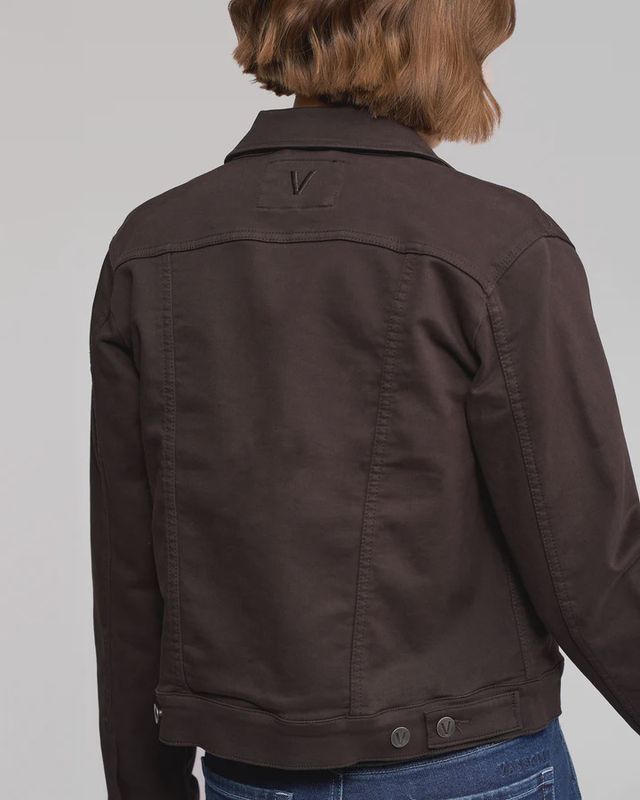 Rider Denim Jacket Chocolate