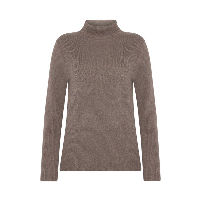 Tilda Eco Cotton Skivvy Walnut