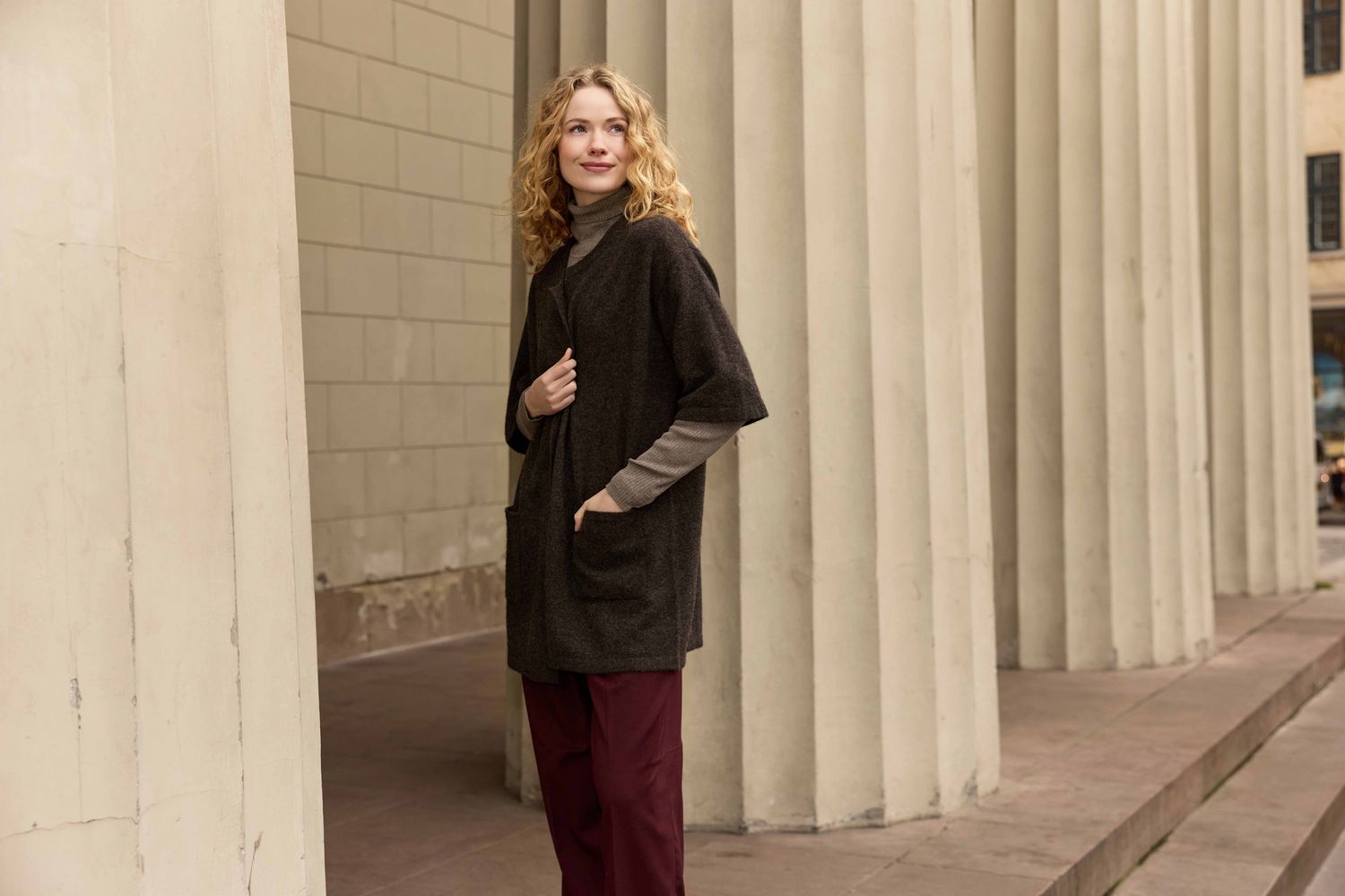 Harmony Yak Blend Clutch Cardi