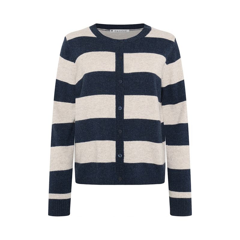 Helma Yak Blend Cardi Soft Blue