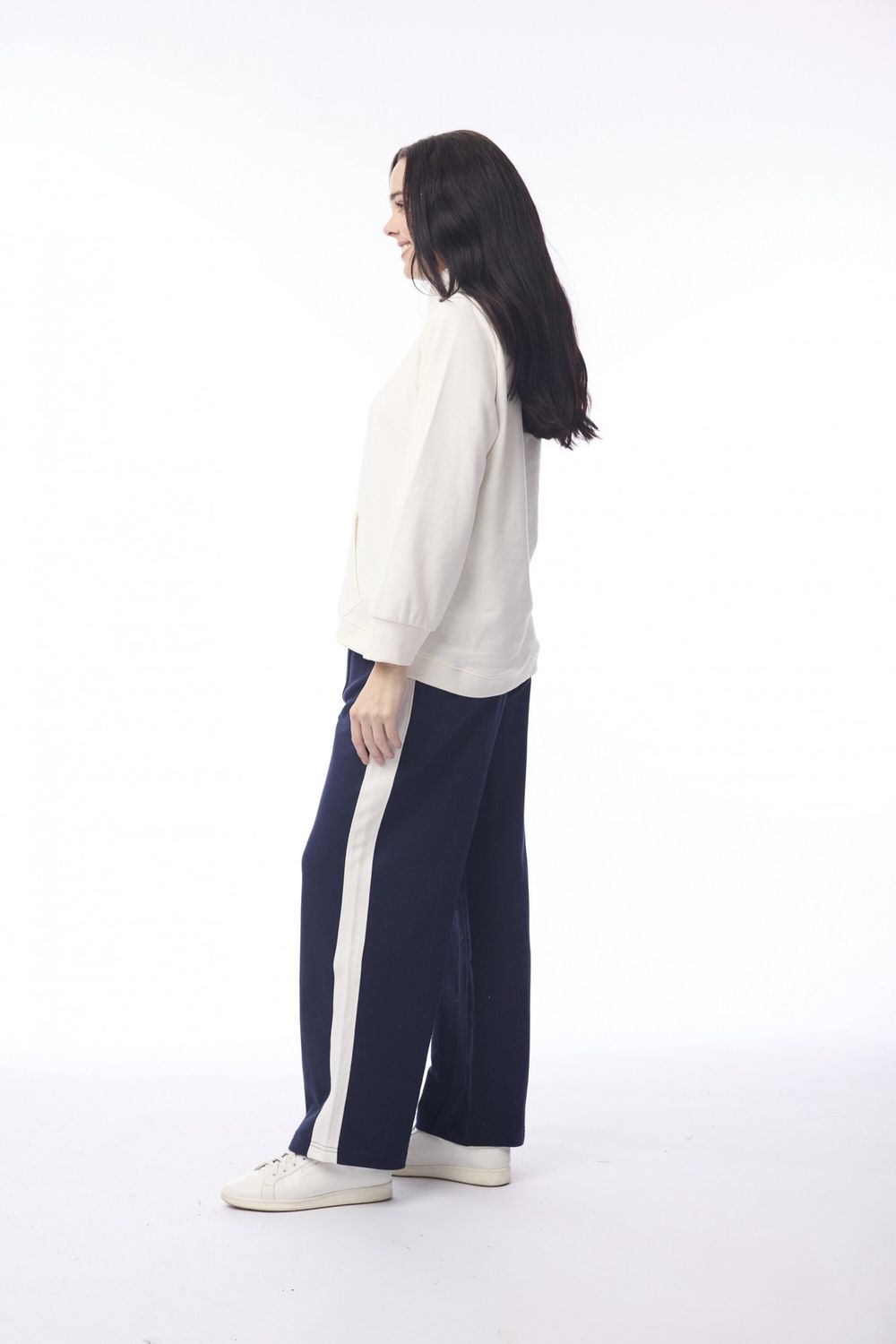 Stripe Trackpant Navy