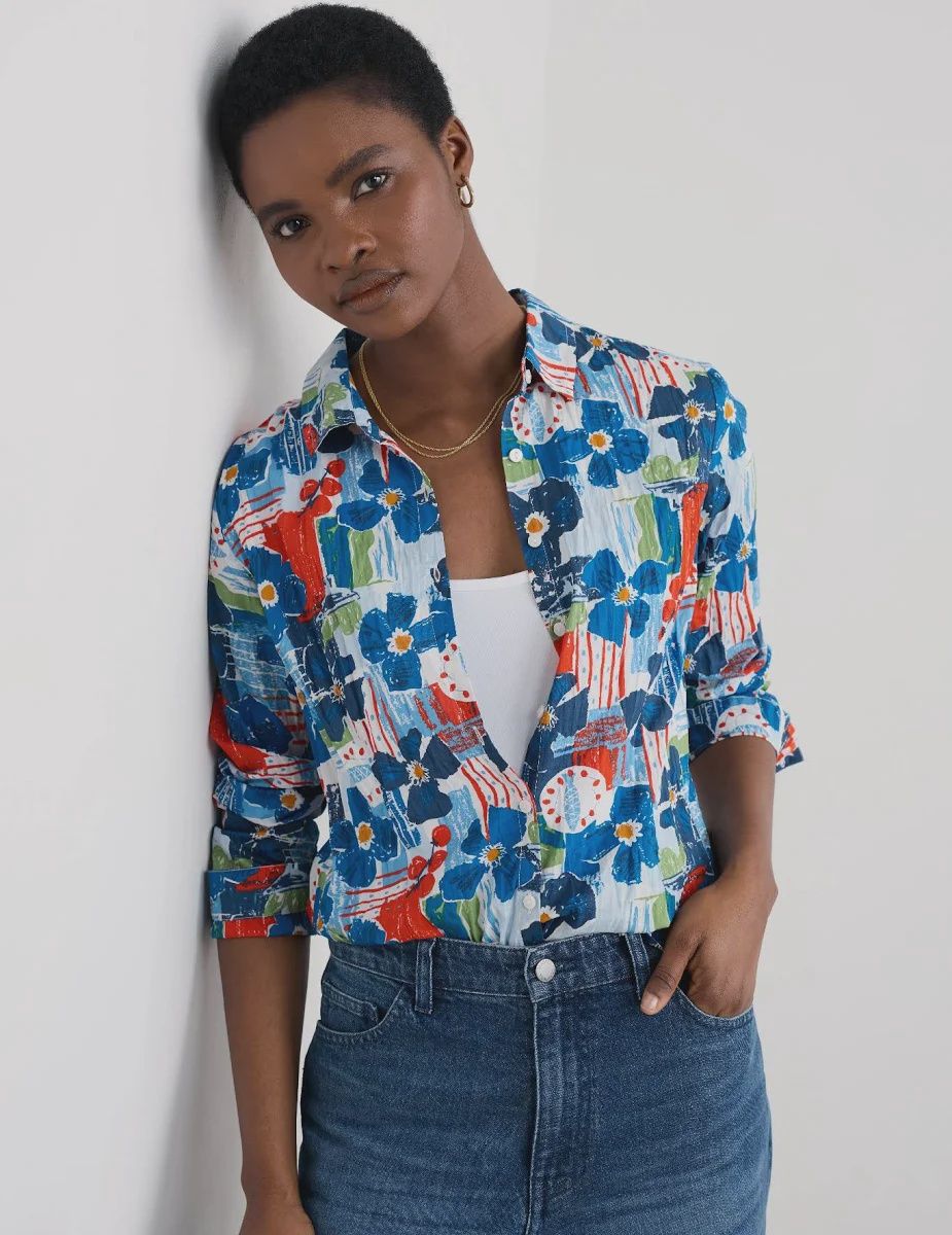 Larissa Shirt -Table Sketch Chalk