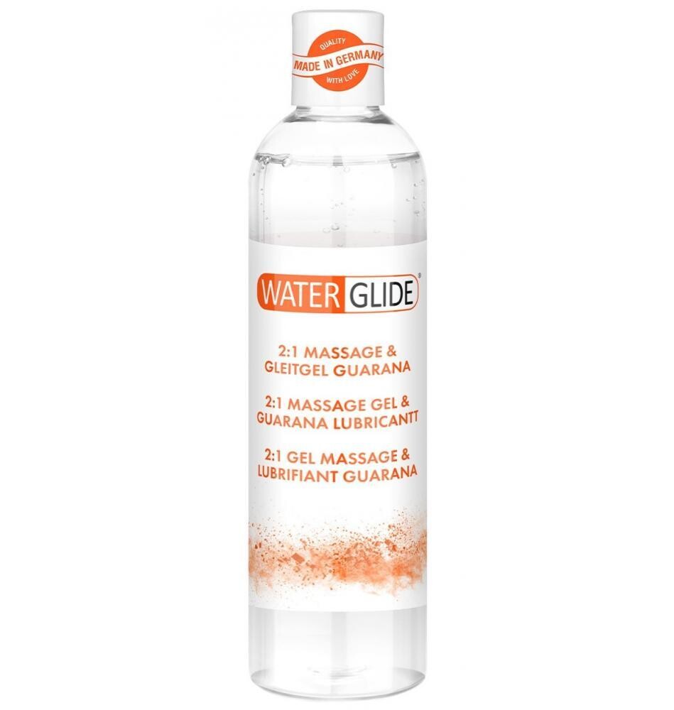 Whater Glide  2:1 Msssage Gel &Guarana   300 ml