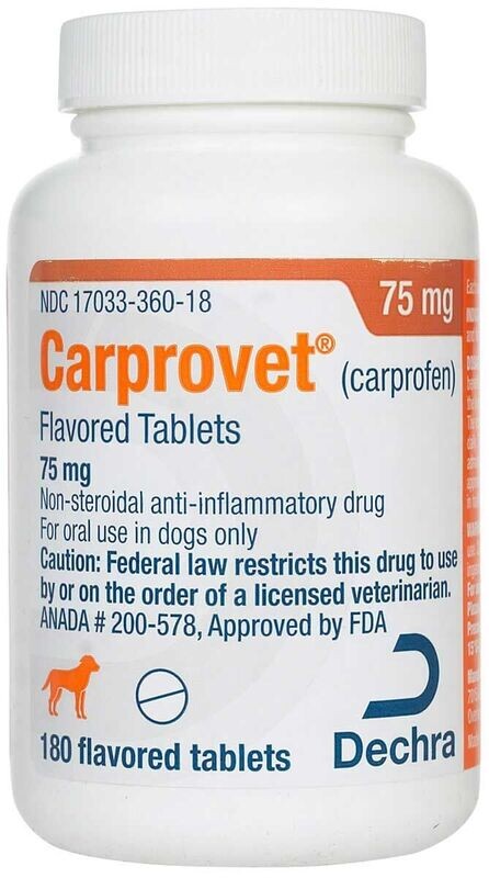 Carprovet 75mg 180ct