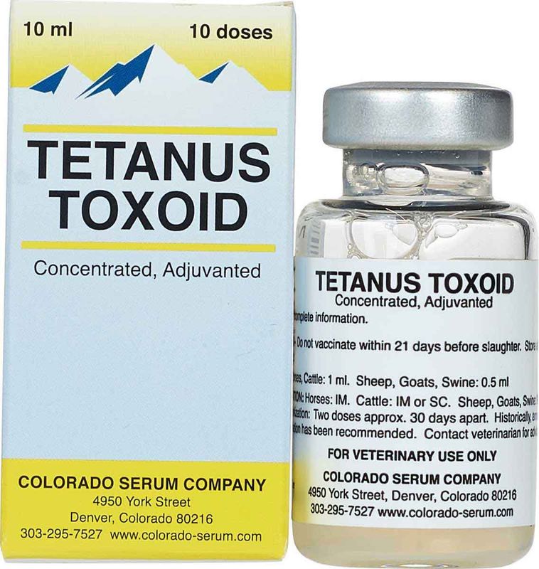 Tetanus (per dose)