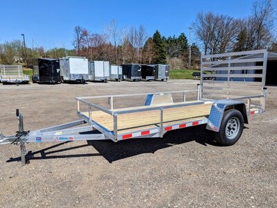 SILVER OX 6X10 ALUMINUM UTILITY TRAILER