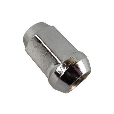 Chrome 1/2-20 Solid Acorn Lug Nut