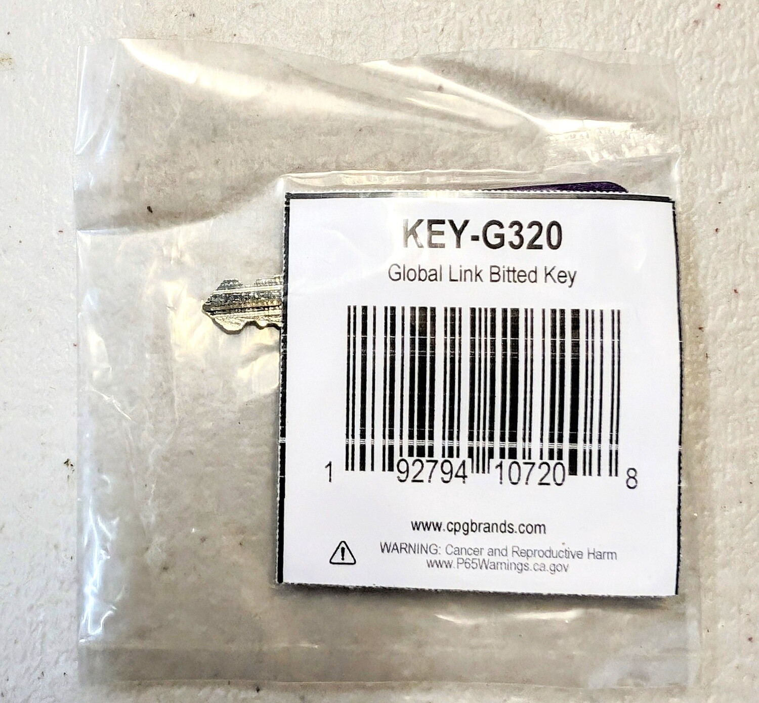 G320 Replacement RV Trailer Key Global link - Qty 1