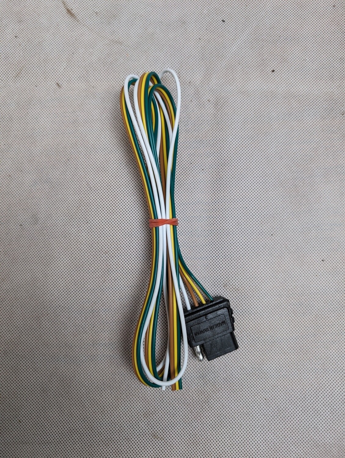 Curt Wiring Harness with 4 Pole Flat Trailer Connector - Vehicle End - 48" Long