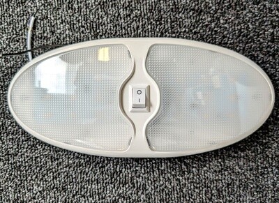 Dual LED Interior Light White 12 volt