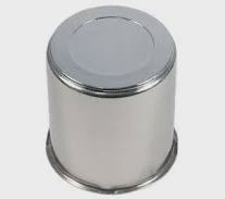 Stainless Steel Chrome Center Cap Cover for Trailer Wheel EZ Lube 3.19 319EZSS