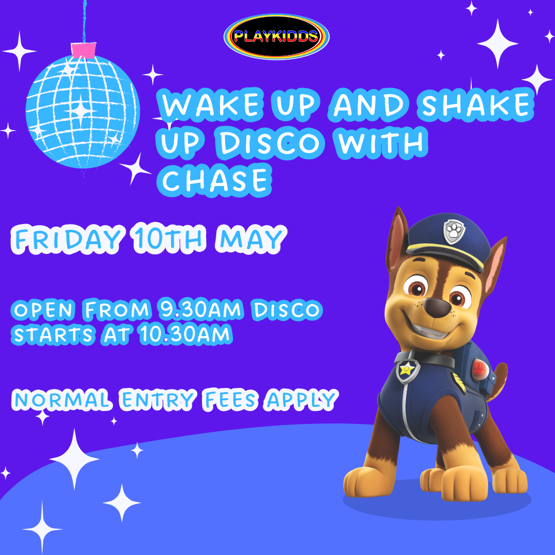 Wake Up and Shake Up Disco with Chase Paw Patrol