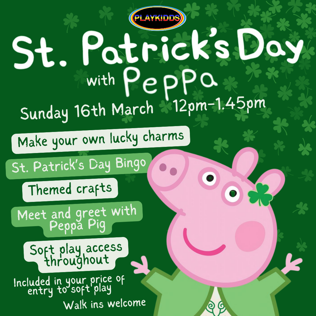 St Patrick's Day with Peppa Pig