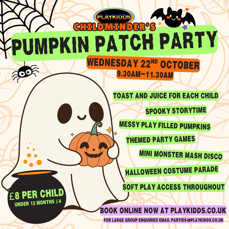 Childminder's Pumpkin Patch Party