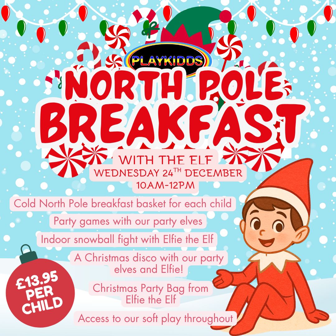 North Pole Breakfast with Elfie the Elf North Pole Breakfast with Elfie the Elf