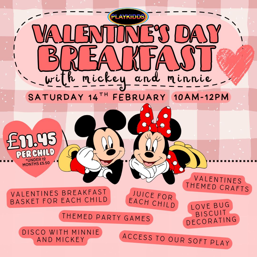 Valentine's Day Breakfast with Mickey and Minnie Valentine's Day Breakfast with Mickey and Minnie