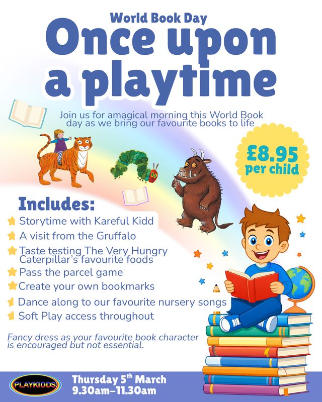 World Book Day: Once Upon a Playtime