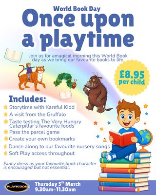 World Book Day: Once Upon a Playtime