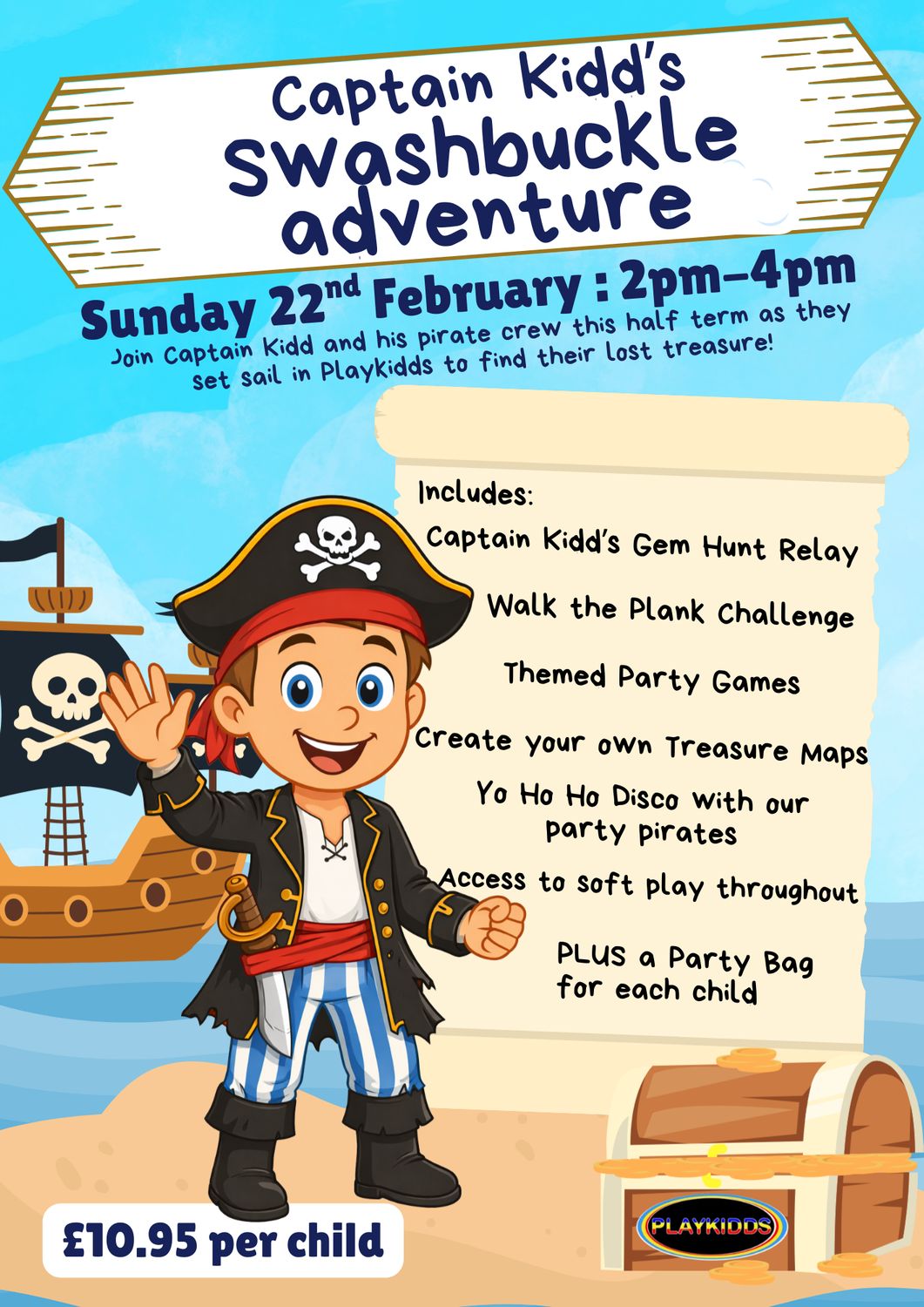 Captain Kidd's Swashbuckle Adventure Captain Kidd's Swashbuckle Adventure