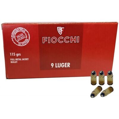 NABOJ FIOCCHI 9mm Luger