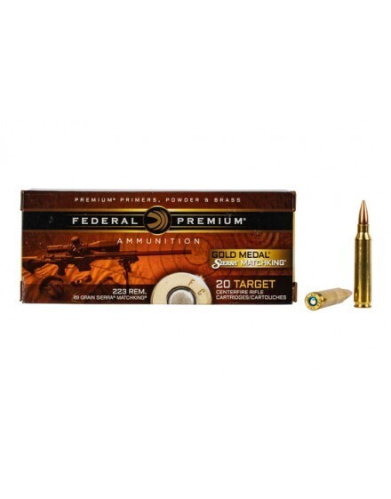 BULLET FEDERAL GOLD MEDAL .223 REM. 69 Gr SIERRA MATCH KING BT HP