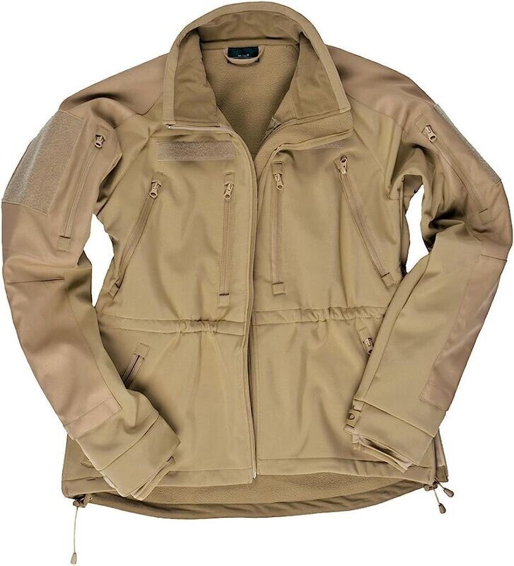 MIL-TEC SOFTSHELL JAKNA PLUS COYOTE