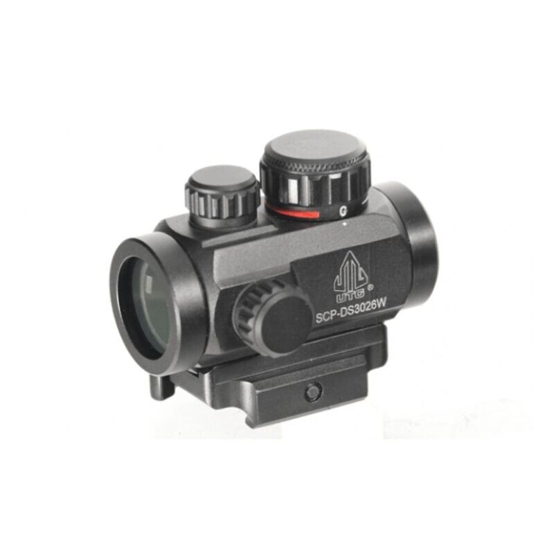 RDEČA PIKA UTG DOT SIGHT ITA Red/Green CQB Micro Dot 2,6 MOA sight with Integral QD Mount