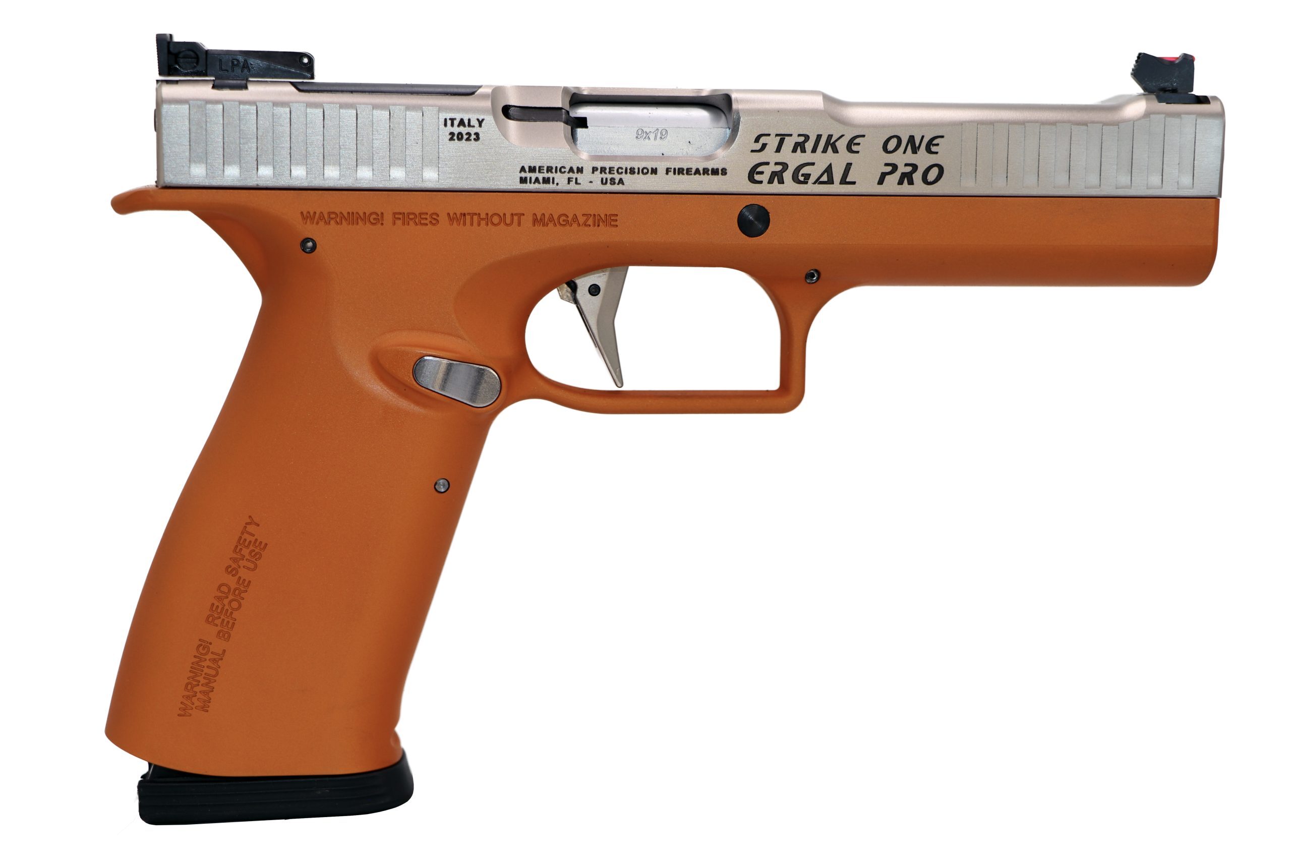PISTOL STRIKE ONE ERGAL PRO 9x19mm