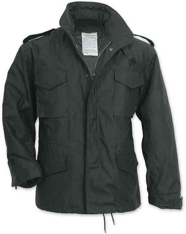 JAKNA MOŠKA MIL-TEC US FELDJACKE M65 ČRNA