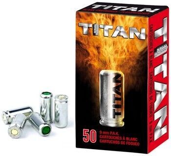 RAZPOČNIK - SLEPI NABOJ TITAN 9MM