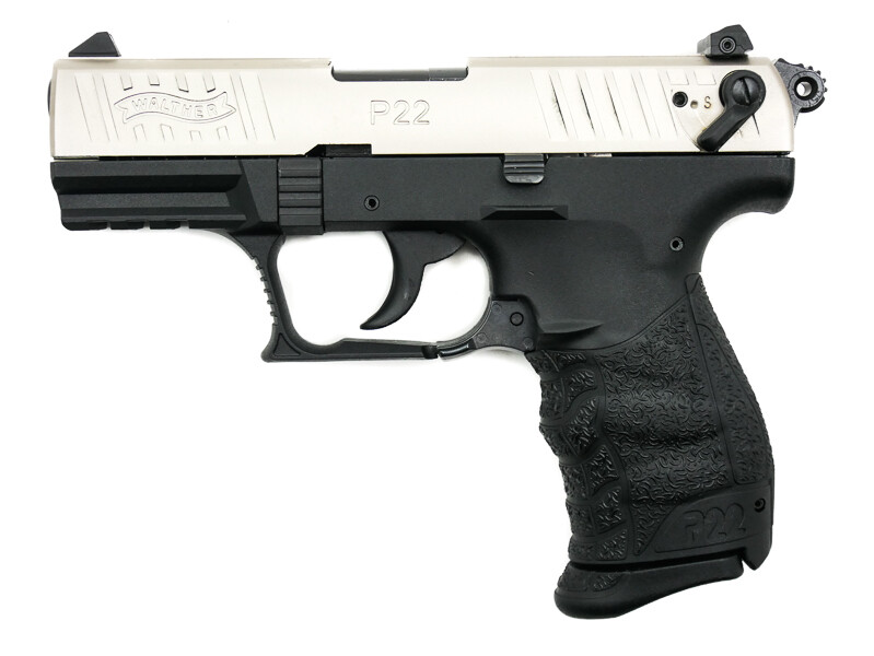 WALTHER P22Q  NIKEL 3.42"